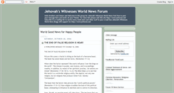 Desktop Screenshot of jwworldnews.blogspot.com