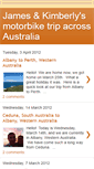 Mobile Screenshot of motorbikemelbournetoperth.blogspot.com