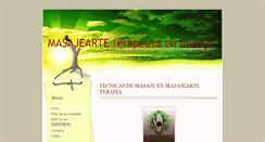 Desktop Screenshot of masajearteterapia.blogspot.com