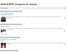 Tablet Screenshot of masajearteterapia.blogspot.com