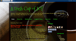 Desktop Screenshot of myfreshcupofjoy.blogspot.com