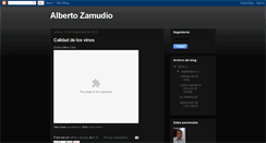Desktop Screenshot of albertozamudio16.blogspot.com