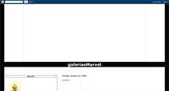 Desktop Screenshot of galeriasmarvel.blogspot.com