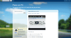 Desktop Screenshot of pianopc.blogspot.com