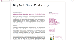 Desktop Screenshot of blogmelograno.blogspot.com