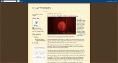 Desktop Screenshot of heatweekly.blogspot.com