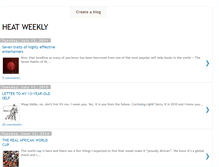 Tablet Screenshot of heatweekly.blogspot.com