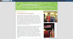 Desktop Screenshot of northwoodsendurance.blogspot.com