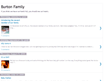 Tablet Screenshot of burtonfamilybgky.blogspot.com