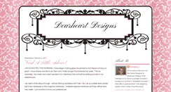 Desktop Screenshot of dearheartdesigns.blogspot.com