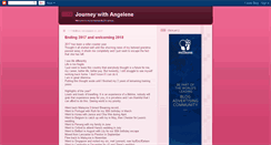 Desktop Screenshot of journeywithangelene.blogspot.com