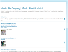Tablet Screenshot of mesin-aiskrim-mini.blogspot.com