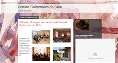 Desktop Screenshot of consortguitarristicodechile.blogspot.com