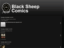 Tablet Screenshot of blacksheepcomicsblog.blogspot.com