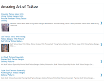 Tablet Screenshot of amazing-art-of-tattoo.blogspot.com