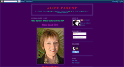 Desktop Screenshot of aliceparent.blogspot.com