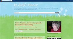 Desktop Screenshot of forjudy.blogspot.com