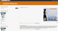 Desktop Screenshot of larissaatkinson.blogspot.com