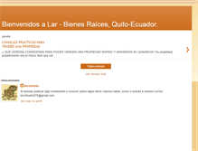 Tablet Screenshot of larbienesraices.blogspot.com