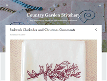 Tablet Screenshot of countrygardenstitchery.blogspot.com