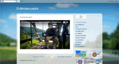 Desktop Screenshot of enteratecuador.blogspot.com