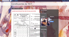 Desktop Screenshot of constituyentes1917.blogspot.com