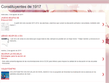 Tablet Screenshot of constituyentes1917.blogspot.com