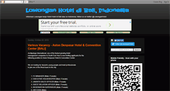 Desktop Screenshot of lowonganhotel.blogspot.com