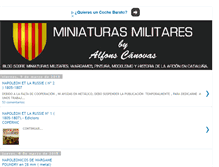 Tablet Screenshot of miniaturasmilitaresalfonscanovas.blogspot.com