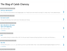 Tablet Screenshot of calebchanceyphotography.blogspot.com