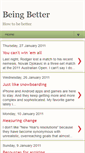 Mobile Screenshot of beingbetterblog.blogspot.com