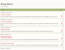 Tablet Screenshot of beingbetterblog.blogspot.com