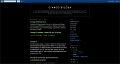 Desktop Screenshot of ginkgo-biloba-antioxidanter.blogspot.com