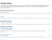 Tablet Screenshot of ginkgo-biloba-antioxidanter.blogspot.com