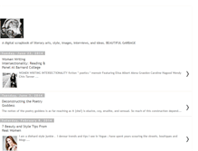 Tablet Screenshot of beautifullgarbage.blogspot.com