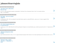 Tablet Screenshot of jobsearchlearninglabs.blogspot.com