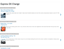 Tablet Screenshot of expressoilchange.blogspot.com
