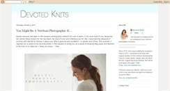 Desktop Screenshot of devotedknits.blogspot.com