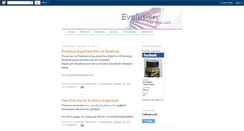Desktop Screenshot of evolutionthevitallink.blogspot.com
