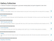 Tablet Screenshot of gallerycollection.blogspot.com