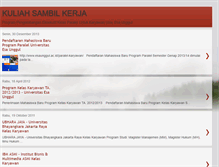 Tablet Screenshot of kuliah-sambilkerja.blogspot.com