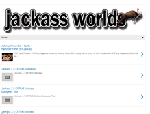 Tablet Screenshot of jackassworlds.blogspot.com