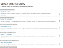 Tablet Screenshot of contactwiththeenemy.blogspot.com