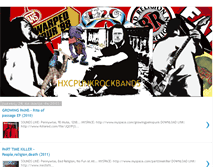 Tablet Screenshot of hxcpunkrockbands.blogspot.com