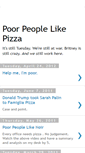 Mobile Screenshot of poorpeoplelikepizza.blogspot.com