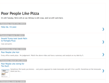 Tablet Screenshot of poorpeoplelikepizza.blogspot.com