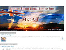 Tablet Screenshot of mcataustralia.blogspot.com