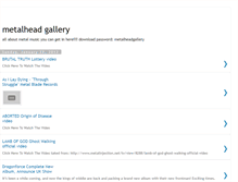 Tablet Screenshot of metalheadgallery.blogspot.com