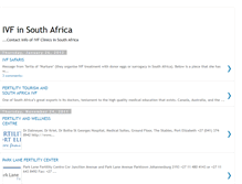 Tablet Screenshot of ivfsouthafrica.blogspot.com