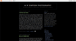 Desktop Screenshot of mwsphoto.blogspot.com